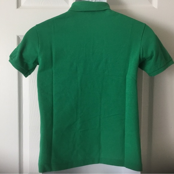 Lacoste Boys Polo in Bright Green - Picture 3 of 3